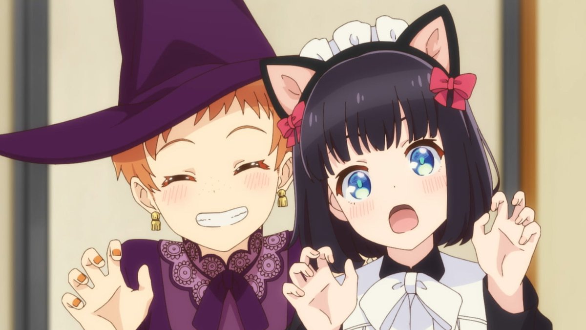 『メイドさんは食べるだけ』 第9話 前髪切りすぎで救われたスズメ、リコッタの味噌汁反応画像2