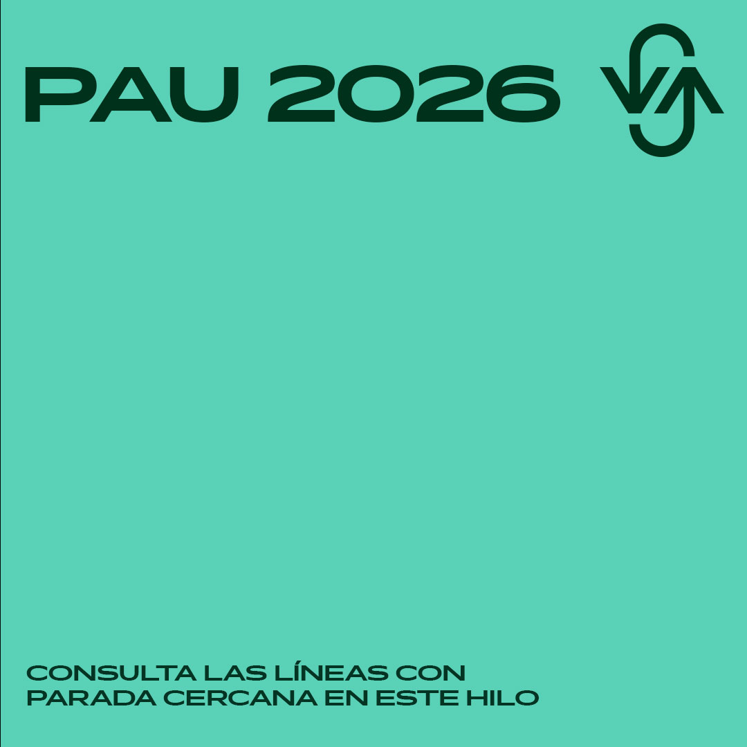 AuvasaVLL's tweet photo. 📢 Plan de Movilidad #PAU2026

📆 Del martes 2 al jueves 4 de junio 

👉 Acude a realizar los exámenes #MejorEnBUS

➡️ Información detallada de cada sede en este HILO⤵️ https://t.co/FMnzdtHHvC