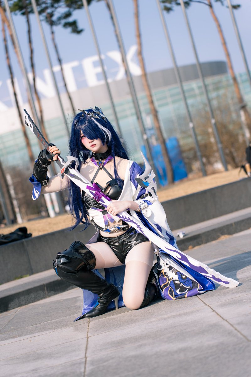 soli100615's tweet photo. 붕괴: 스타레일 - 아케론

📷 : @lilies2025 
#スターレイル #붕괴스타레일 #HonkaiStarRail #acheron #cosplay https://t.co/DVxYanKMUx