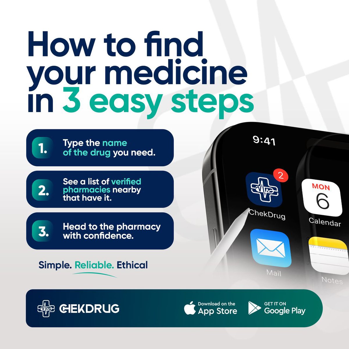 LisbonManuel24's tweet photo. Let ChekDrug help you spend less time searching for medicine and more time focusing on what matters. #ChekDrug https://t.co/AQPIZaVupO