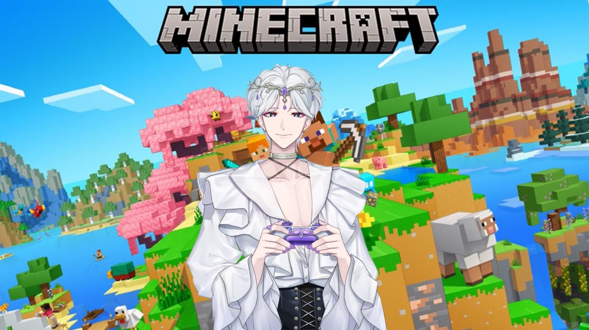 _Max_vt's tweet photo. Now live~★⋆ ˖· ⭒ ˖𓂃⋆                       
⋆Twitch: https://t.co/i51t67H3cH
⋆YouTube: https://t.co/zaDSr6li8H

#Vtuber #ENVtuber #ESVtuber #Minecraft https://t.co/GGZZGITDrI