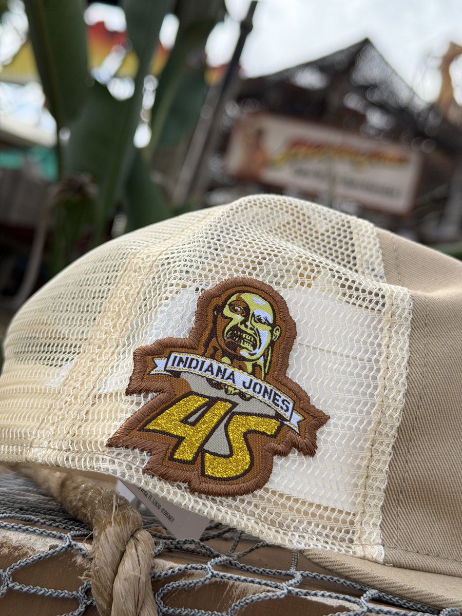 AlexArnold88's tweet photo. The new 45th anniversary Raiders of the Lost Ark hats are now available at Walt Disney World’s Hollywood Studios! 

Based off the same hat Steven Spielberg wore during the production of Raiders of the Lost Ark. Whoever decided to do this at Disney is a big fan and I hope that means we will get more!

$32.99 and if you have an annual pass it’s 20% off!

@IndianaJones @Lucasfilm @DisneyParks