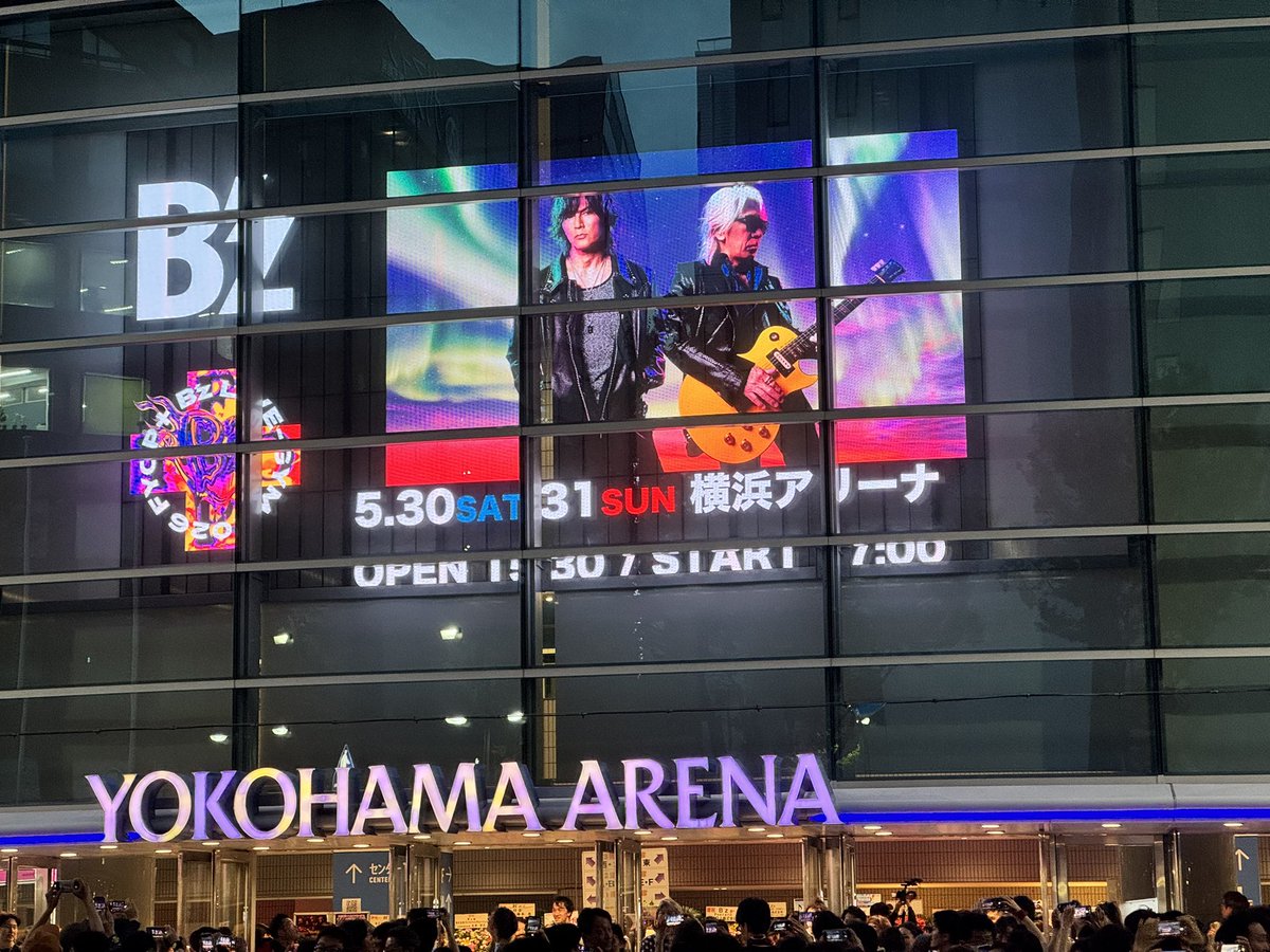 TIREBLAST's tweet photo. 30.31日を臨時休業にさせて頂き

B’z LIVE-GYM 2026 -FYOP＋
in 横浜アリーナ

楽しんで来ました！

約半年ぶりのB′zのLiveサイコーでした！

英気を養ったので明日6/1からも頑張って働かせて頂きます！ https://t.co/Z03VE2Dw09
