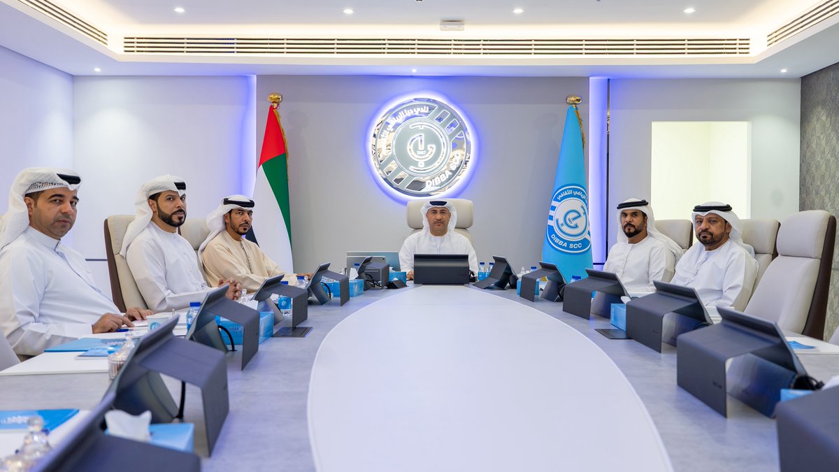FcDibba's tweet photo. عقد مجلس إدارة نادي دبا الرياضي الثقافي اجتماعه الدوري الثاني لعام 2026 في قاعة الاجتماعات باستاد دبا، برئاسة سعادة أحمد سعيد الظنحاني رئيس مجلس الإدارة، وبحضور أعضاء المجلس. https://t.co/77SUJgL0DP