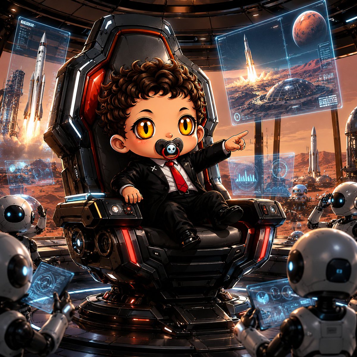 Baby SpaceX tweet media