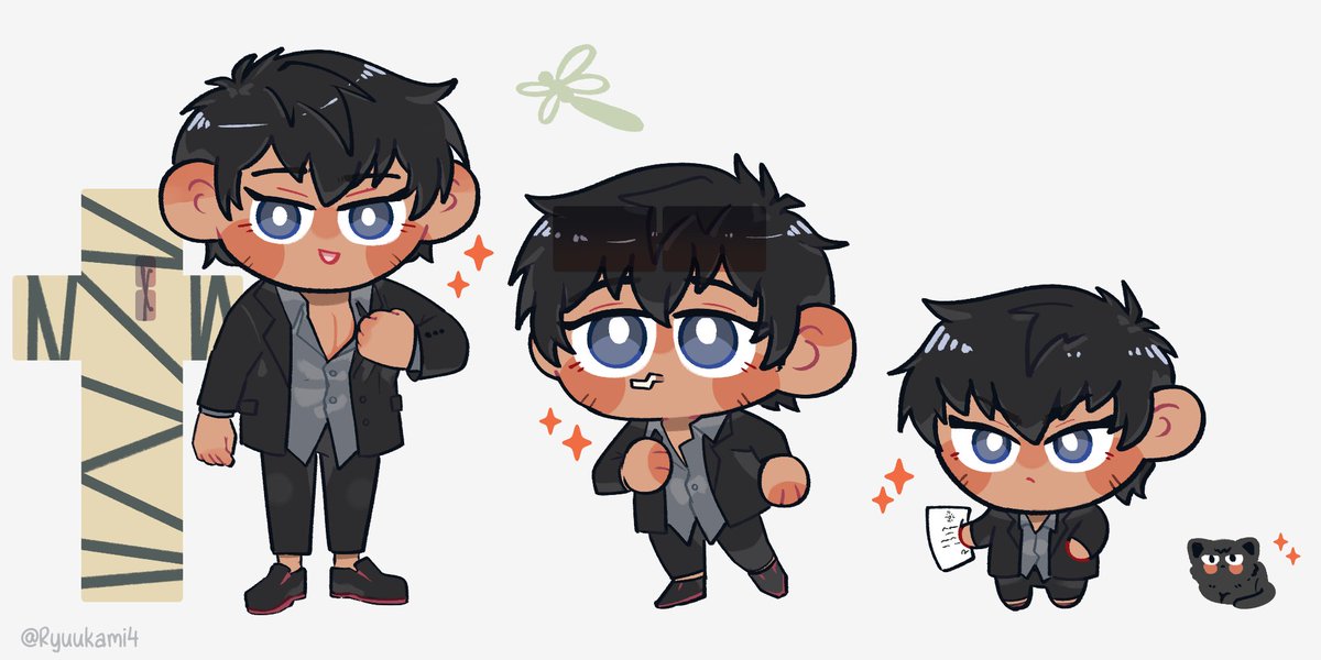 Ryuukami4's tweet photo. #trigun 
how the origin wolfwood grow chart https://t.co/NCx0GQYvLT