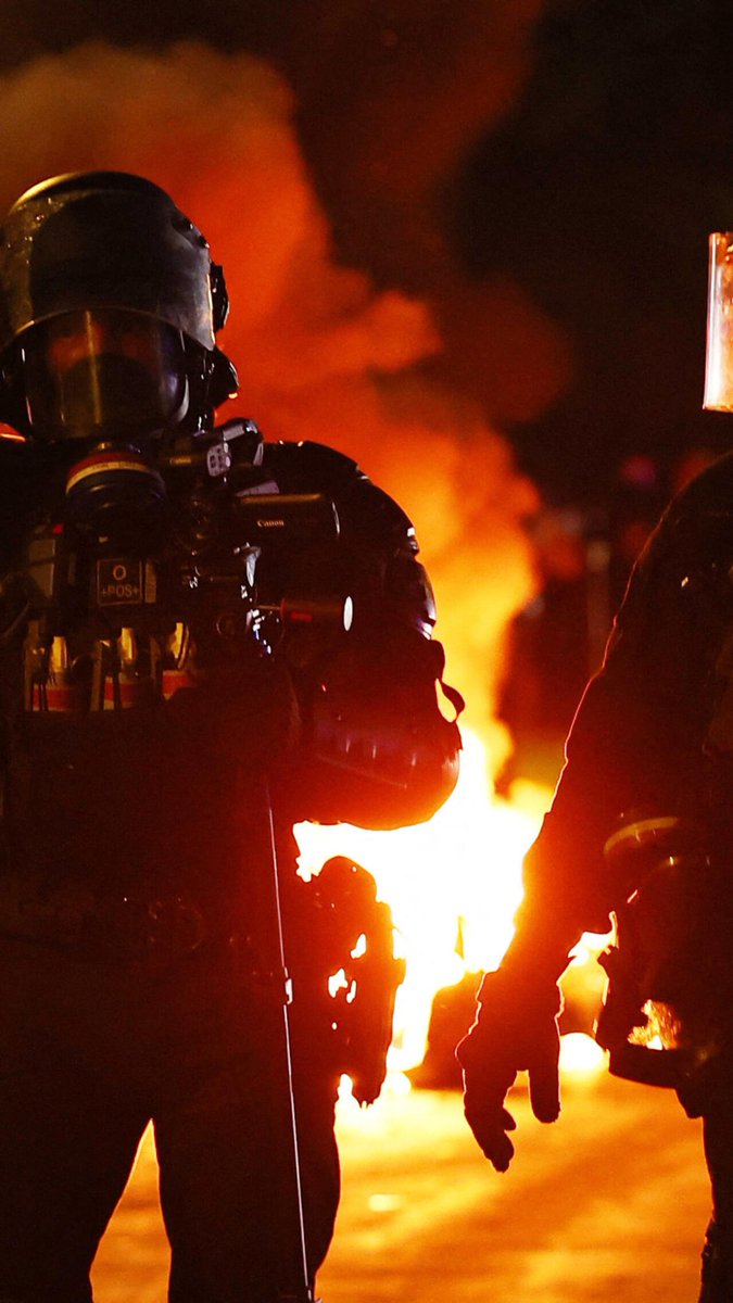JChimirie66677's tweet photo. France Has the Banlieues. Britain Is Building Its Own.

For the second consecutive year, Paris has erupted in violence following a PSG Champions League victory. Last year two people died, over 190 were injured and more than 500 were arrested across France with 264 vehicles burned. This year 780 people were detained, 57 police officers were injured and riots spread across 15 cities. Cars were set ablaze. Shops were looted. A group attempted to storm a police station in one of Paris's wealthiest arrondissements. The French interior minister described most of the celebrations as peaceful. He was not describing the same events everyone else was watching.

This is not a football story. Football was the occasion. The violence is the story, and it has nothing to do with the score in Budapest.
PSG was transformed after Qatar Investment Authority bought the club in 2012, turning it into a globally marketed brand with deep roots in the banlieues, the outer suburbs of Paris that ring the city like a wound that never heals. These are the zones urbaines sensibles, the French government's own designation for 751 areas of concentrated deprivation, parallel culture and social breakdown. France has been building these reservations for fifty years through mass immigration and deliberate non-integration. The people who live in them did not assimilate. They were never required to. The bill for that decision arrives every time France holds a public event.

The pattern is not new and it is not accidental. The 2005 banlieue riots spread across France and lasted three weeks. The 2023 riots following the police shooting of Nahel Merzouk spread from Nanterre across every major French city within days. A criminal police officer sent to Nanterre during those uprisings said publicly that he no longer had the impression of being in France. PSG victories in 2025 and 2026 have produced the same geography of violence, the same communities, the same targets and the same response from the French state: riot police, tear gas, mass arrests and ministerial press conferences describing the situation as largely under control.

Nobody compelled anyone to set fire to cars, loot shops, attack police officers or attempt to storm a police station. These are choices made by individuals who have concluded that the society around them owes them something and that violence is an acceptable means of claiming it. That conclusion was not inevitable. It was produced by decades of welfare dependency, cultural separatism, the deliberate rejection of French republican values and the political class's refusal to name what was happening until it was too late to reverse it.

France is five to ten years ahead of Britain on this trajectory. The banlieues are what happens when mass immigration produces parallel communities with no integration, no shared civic culture and no meaningful stake in the host society. Britain has its own versions. Tower Hamlets. Parts of Birmingham, Bradford and Luton. The same architecture of parallel life, the same deliberate separation, the same political refusal to enforce integration or demand contribution. The violence in Paris is not a warning about what might happen. It is a preview of what will happen if the same trajectory continues.

The French government will hold a celebration at the Champ de Mars today. Emmanuel Macron will host PSG at the Elysee Palace. Officials will talk about the importance of sport and national pride. Nobody in a position of power will say what the 780 arrests and 57 injured officers actually represent. The same silence that built the banlieues will manage the consequences of them. Until next time.

"France is five to ten years ahead of Britain on this trajectory. The Banlieues are what happens when mass immigration produces parallel communities with no integration, no shared civic culture and no meaningful stake in the host society. Britain has its own versions."
