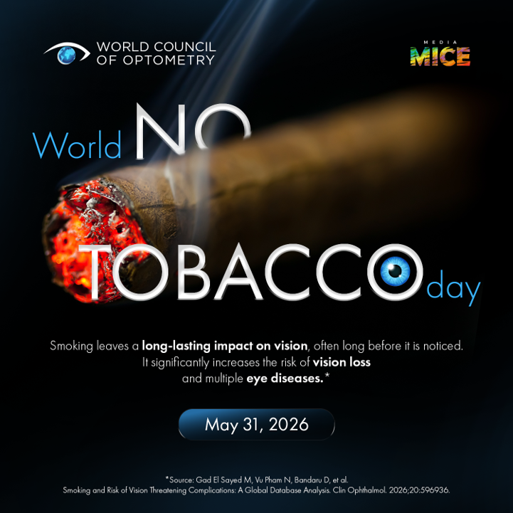 WorldCouncilOpt's tweet photo. As we observe #WorldNoTobaccoDay, WCO wants to emphasize the importance of informed choices in protecting overall health, especially our vision.

Together, we can take steps toward a tobacco-free future &amp; clearer sight for all. https://t.co/S8pA9pZOoo