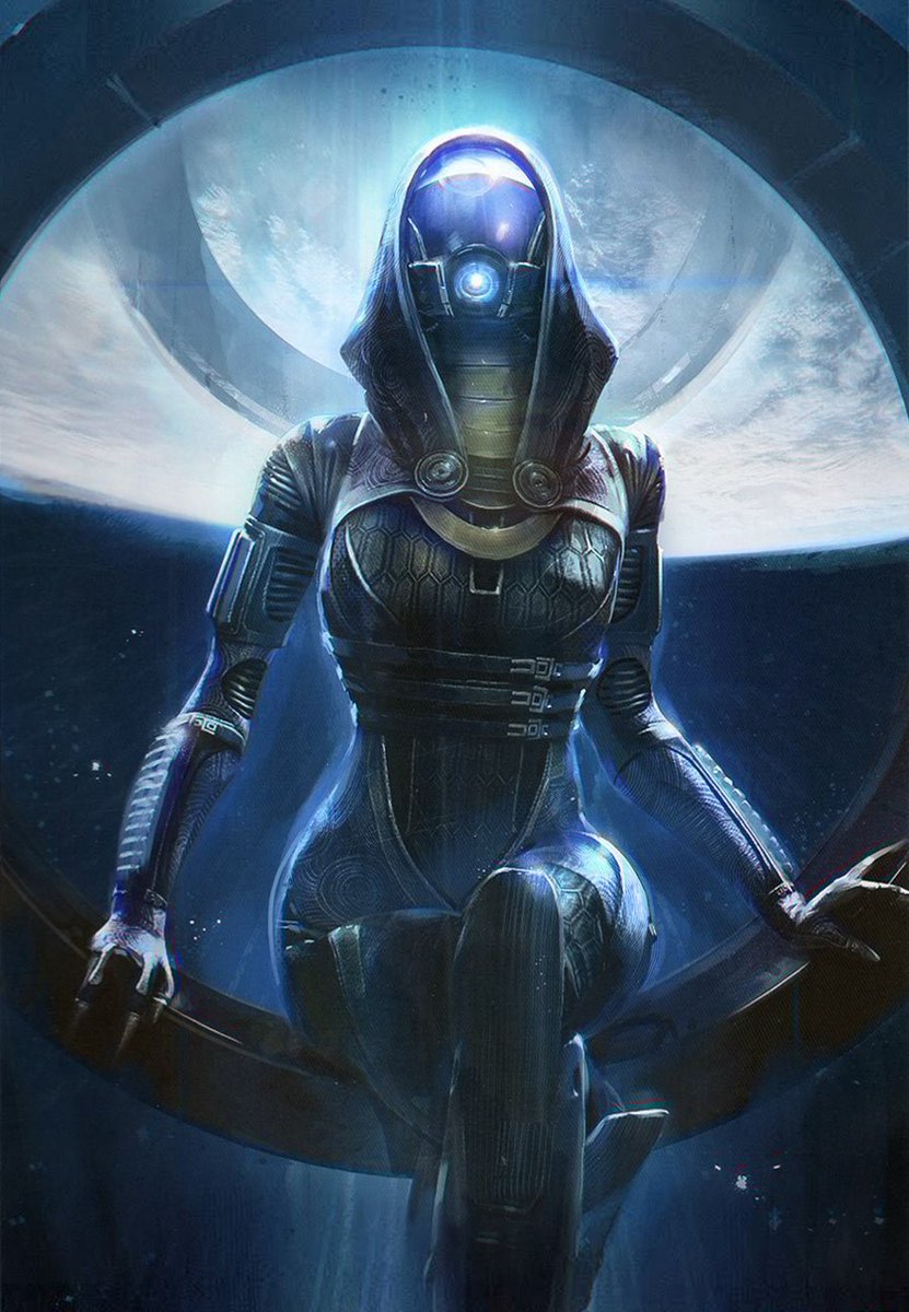 XenEnjoyer's tweet photo. I want to confess something related to Tali that bothers me.

A lot of Mass Effect fans (Talimancers included) portray or views Tali as a very shy and insecure woman in general due to her first romance dialogues with Shepard. 1/5 https://t.co/ASc2b1mUvW