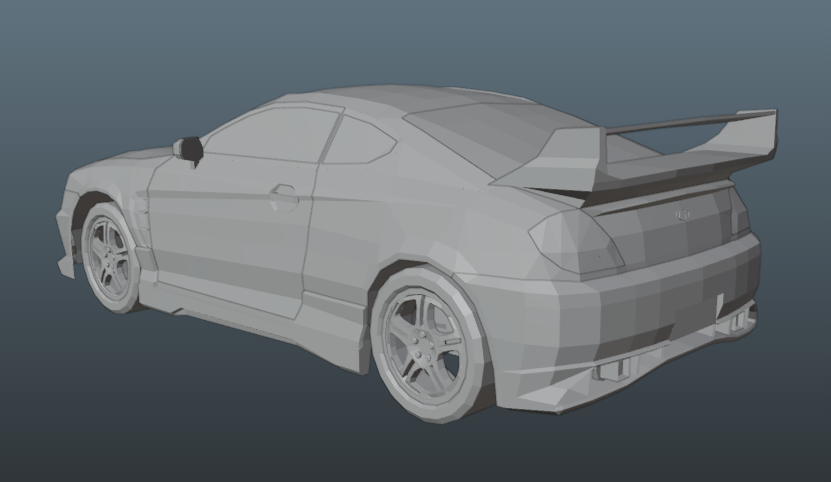 VellEagle's tweet photo. 今日はエアロパーツ作り。長期のブランクも解消しつつあります。#blender #GTCRAFT進捗 https://t.co/HC7SzuV553