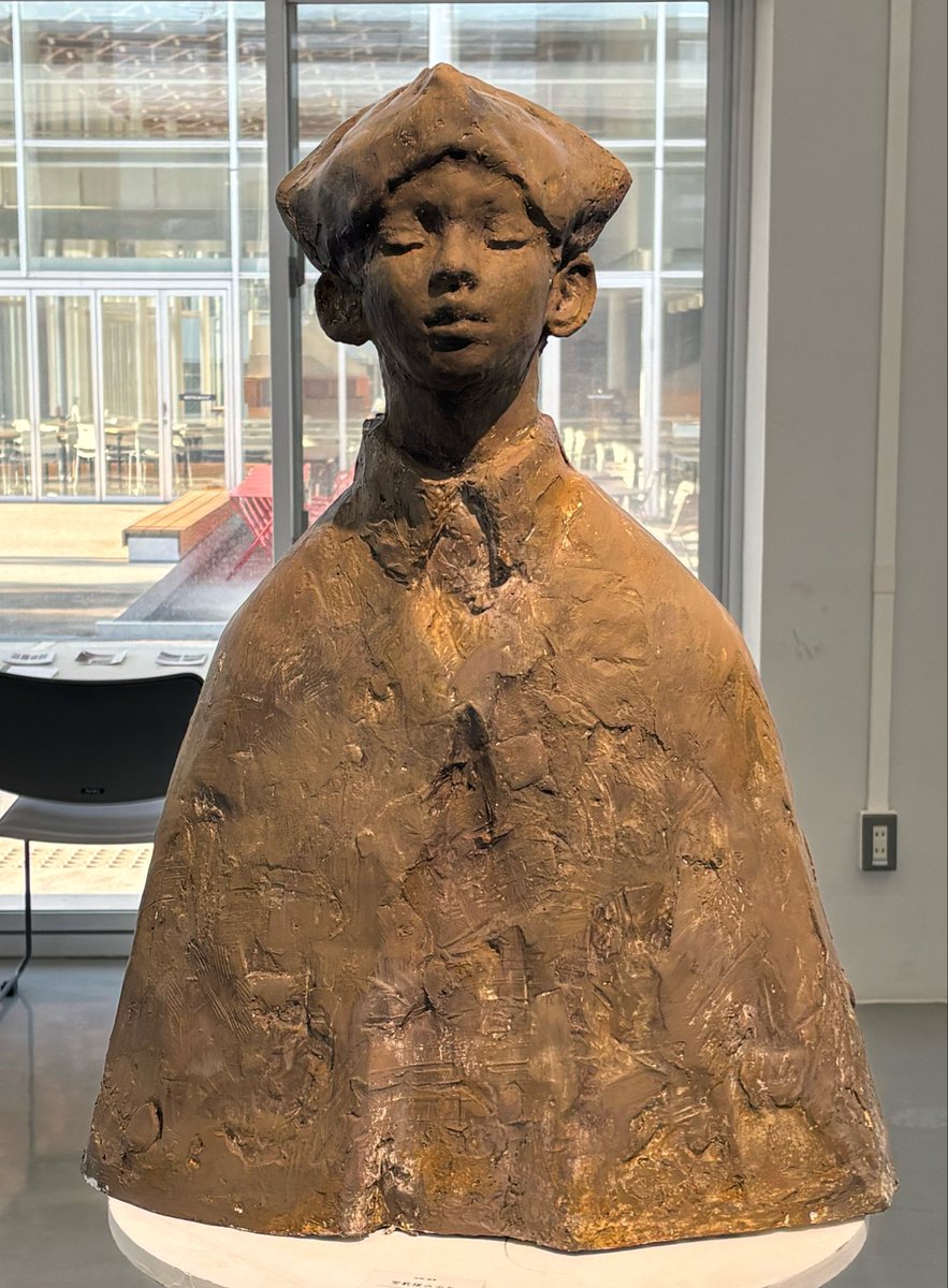 shumainui's tweet photo. 「聖歌隊の少年」
グループ展出品作品③
2026.4 石膏 https://t.co/rbUmEG8dMz