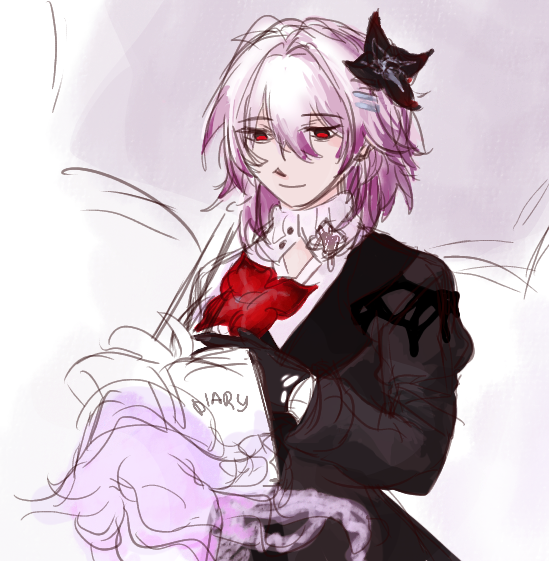 redmayonna's tweet photo. got lazy.. I like to think evernight read the diary many times over :))) just so sweet to see https://t.co/bbEVg8KKAj