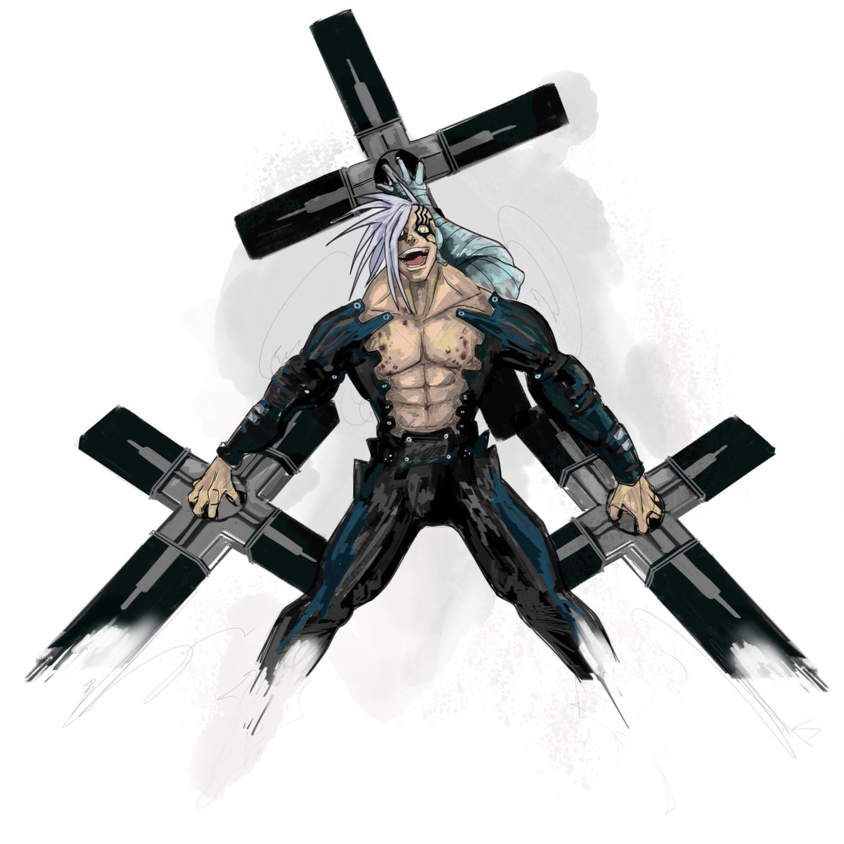 Ismeralda_bay's tweet photo. Razlo the Tri-Punisher of Death
✝️✝️✝️
#trigun #trigunmaximum
#liviothedoublefang #fanartㅤㅤㅤㅤ https://t.co/nRUm4BNIQt