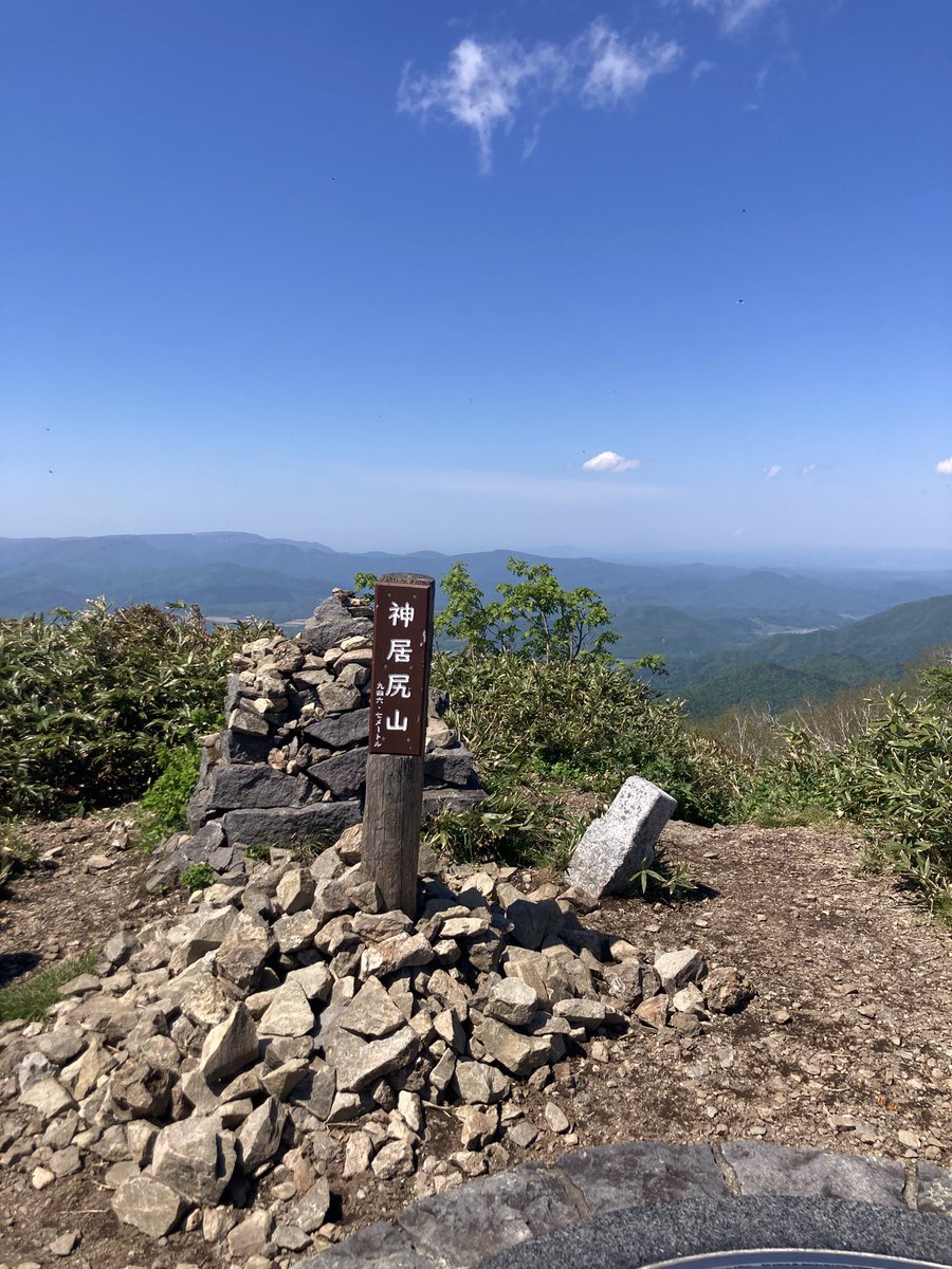 mu_sh09's tweet photo. 今日は神居尻山へ🏔️
C→Bで登りました。
Bコースでヒグマが出たとのこと、まぁこのあたりはどこで出没してもおかしくないですし🐻
次の土日は札幌地区の高体連が神居尻山であるとのことです。
#神居尻山　#当別町　#北海道 https://t.co/q0LMhhvjq5