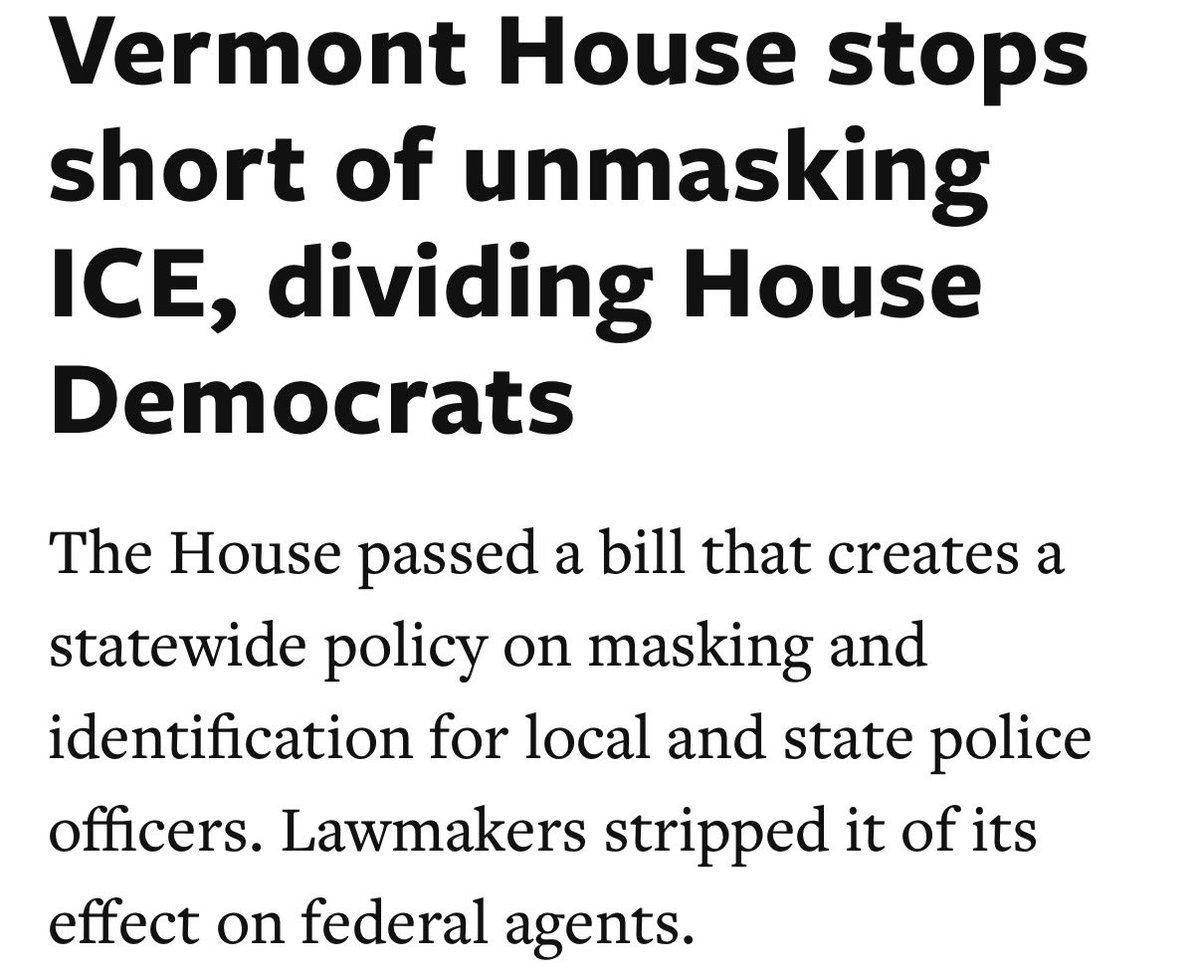 barbarismcrit's tweet photo. My state has a congressional majority of dems (87 vs 56 Rs) and still won’t unmask trumps Gestapo but please tell me how “just elect more democrats” fixes this https://t.co/nhFMBiktaw