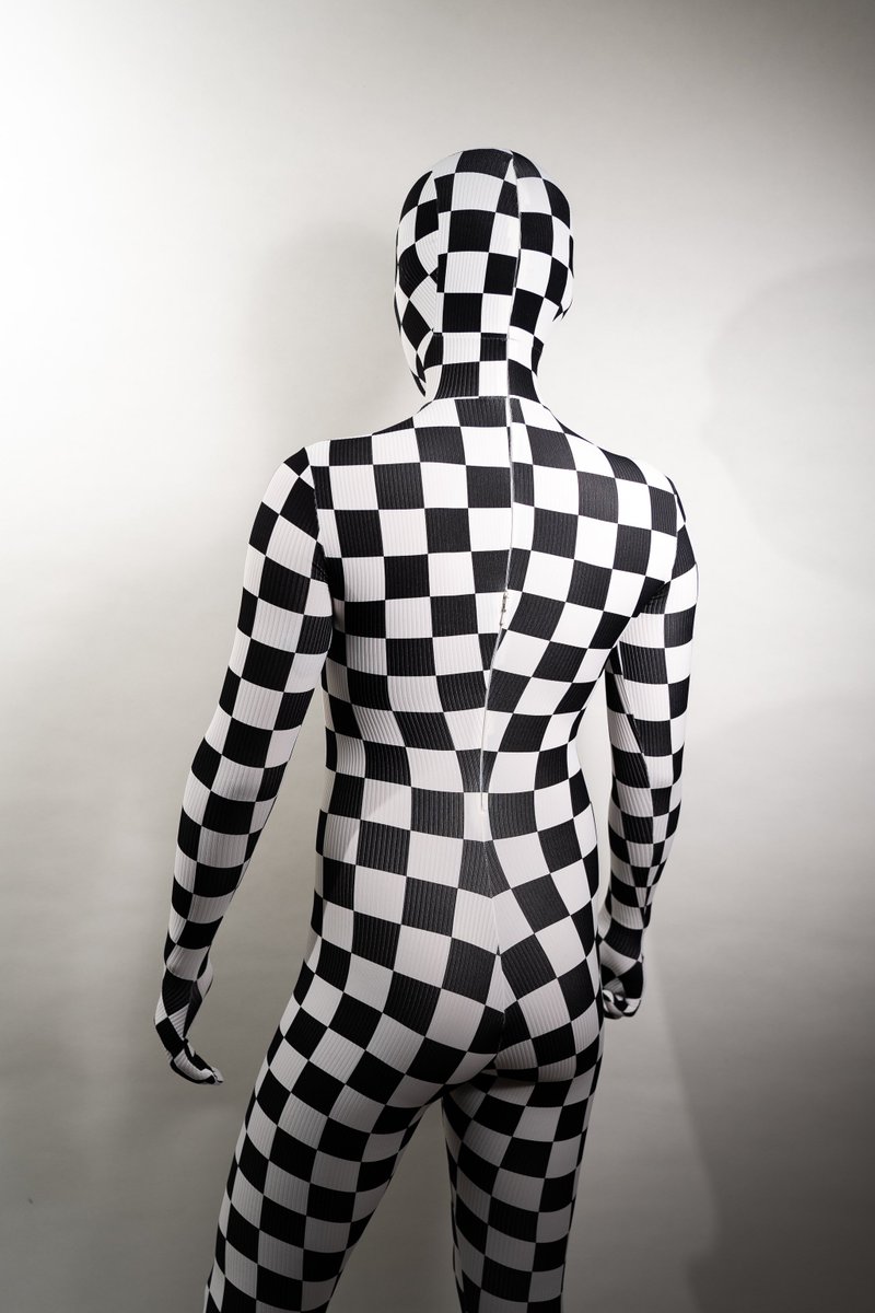 kigfeverclub's tweet photo. The checkerboard on milk fudge 😊Available now ~~~
#zentai
#bodysuit https://t.co/bfYmHVqIgs