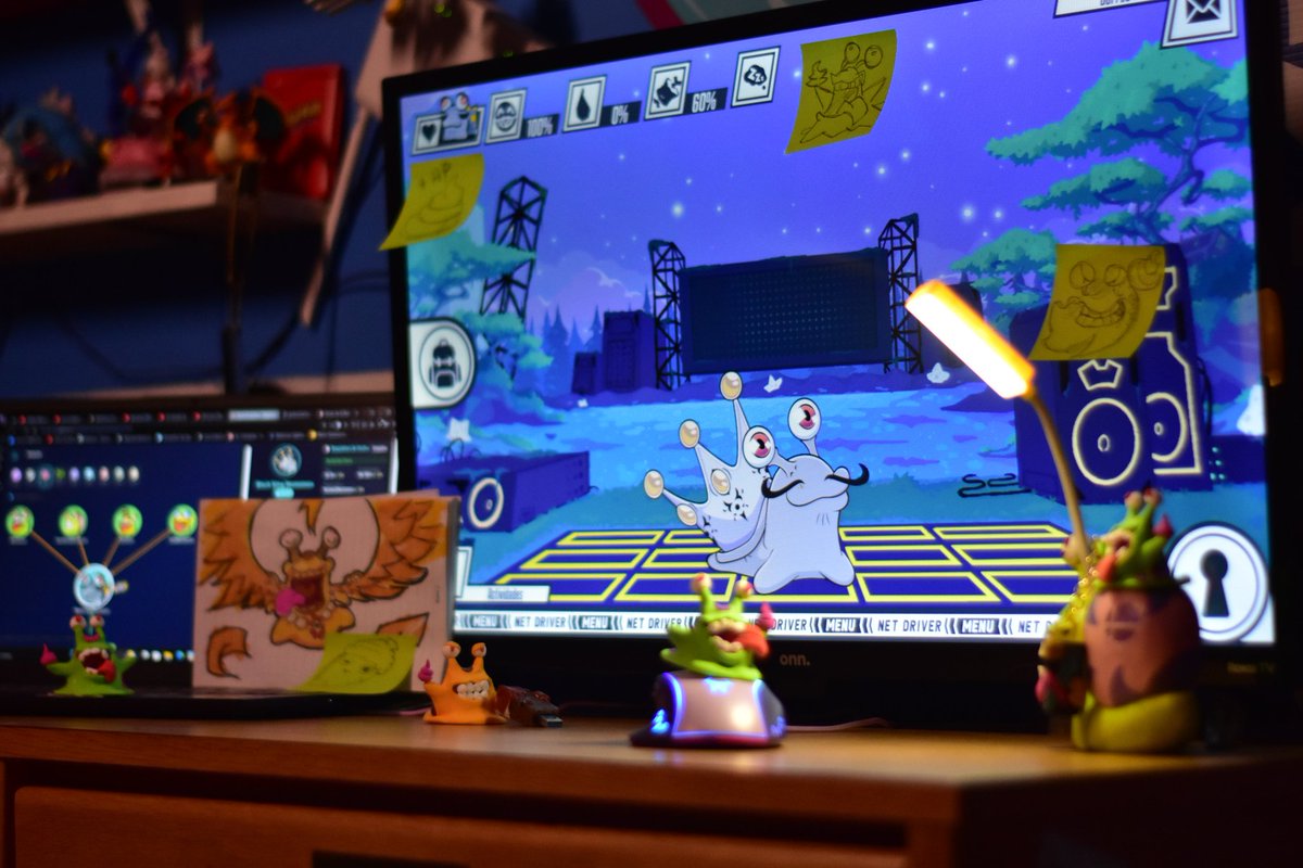 Kaskasmano's tweet photo. Ya sea en el teléfono o en el computador, es muy divertido Net drivers, soy muy fan de Numemon.
Usuario: Kaskas667 
#netdriver #digimon
@AliceStudios22 https://t.co/WG5OjQNHap