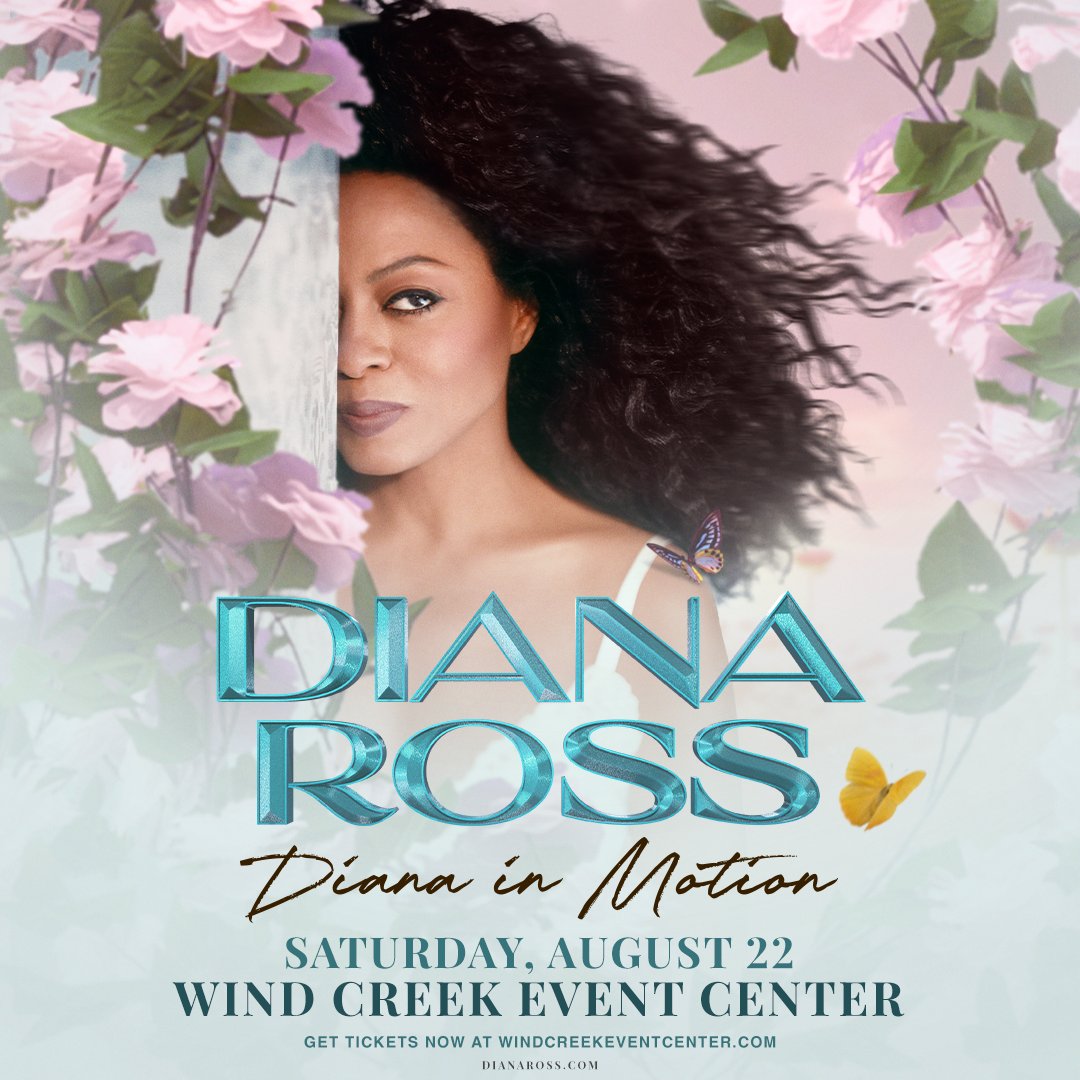 theWCEC's tweet photo. Don't miss the ICONIC Diana Ross on Saturday, August 22nd! Tickets are going FAST!

Buy Here: https://t.co/uyOqt2ST3w https://t.co/nfoGMUv8el