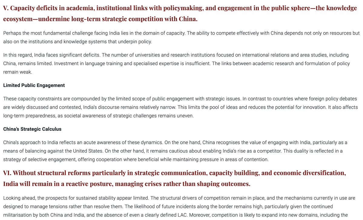 Himalayas_SNU's tweet photo. In a paper for @AhdUniv's Stepwell Centre for Asian Futures, CHS Director @jabinjacobt argues that the current phase of🇮🇳-🇨🇳relations is only a limited &amp; tactical stabilisation, as the bilateral relationship is beset with structural tensions. https://t.co/e2Y7pvG8Bx https://t.co/MTZhS34ZOU