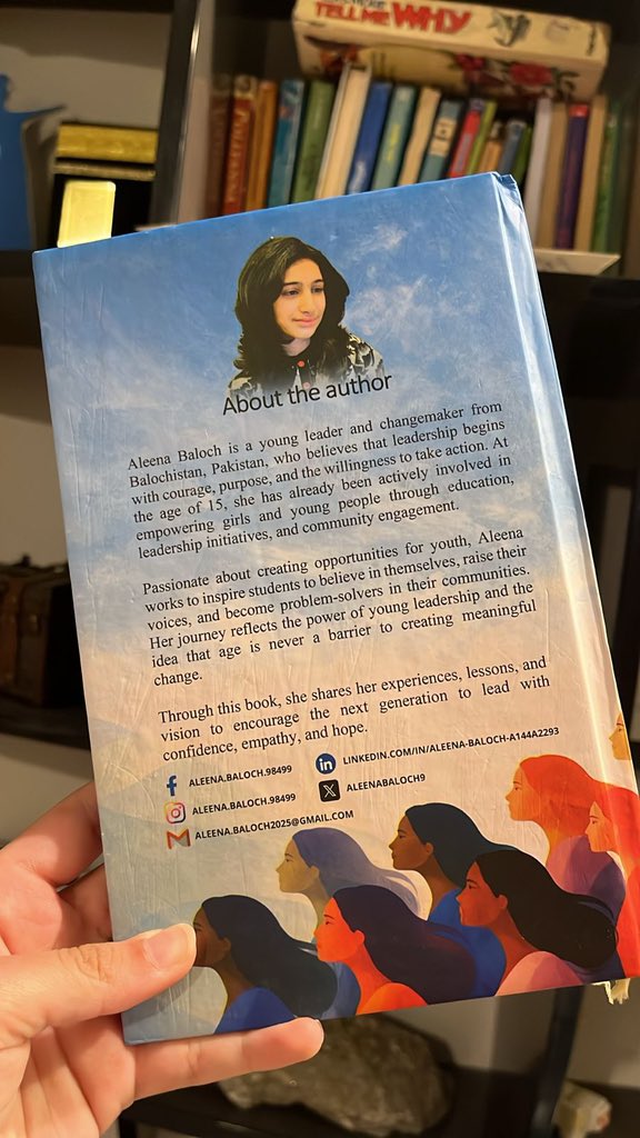 MRCBalochistan's tweet photo. From Learner to Writer 

MRC proudly celebrates Aleena Baloch our young Fellow, on her 15th birthday and the launch of her first book on leadership.

She is the first MRC Fellow to publish a book.

Thanks to Malala Fund for inspiring girls through fellowship programs. https://t.co/9lAB1KymAC