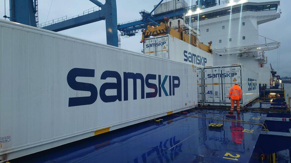 container_news's tweet photo. #Samskip adds #Halmstad to #Europe–#Iceland #Blue #service
https://t.co/BiUaBWJ2bj https://t.co/bExdgfXmB4