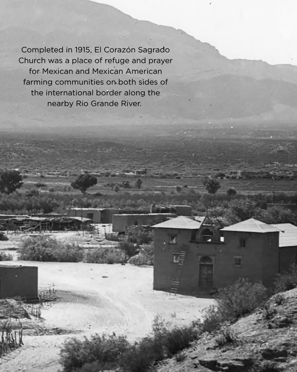 SavingPlaces's tweet photo. El Corazón Sagrado Church was a place of refuge and prayer for communities on both sides of the Rio Grande River. 

Support is needed to reactivate the site as a community hub. The proposed U.S. border wall nearby complicates preservation efforts: https://t.co/PjAvFoBwUt https://t.co/lflGMt0alv