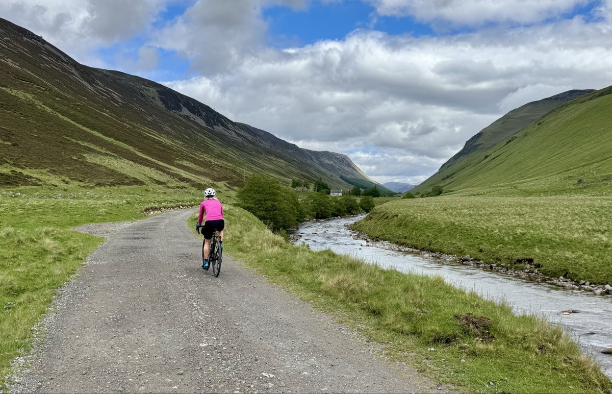 GCSScotland's tweet photo. Four from today’s road and gravel ride 🚴‍♂️🚴‍♀️ from home up in to Glen Tilt 👍 https://t.co/sYDLovihPB
