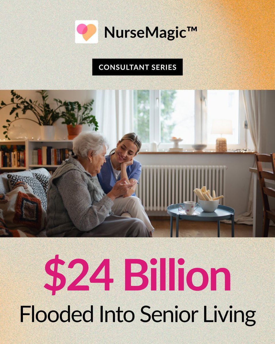NurseMagicAI's tweet photo. After $24B flowed into the senior living sector over the past year, industry experts at @Polsinelli say the market is becoming increasingly bifurcated: luxury Class A communities are attracting investment and new development, while the middle market continues to face pressure. https://t.co/FRr2lWlWn8
