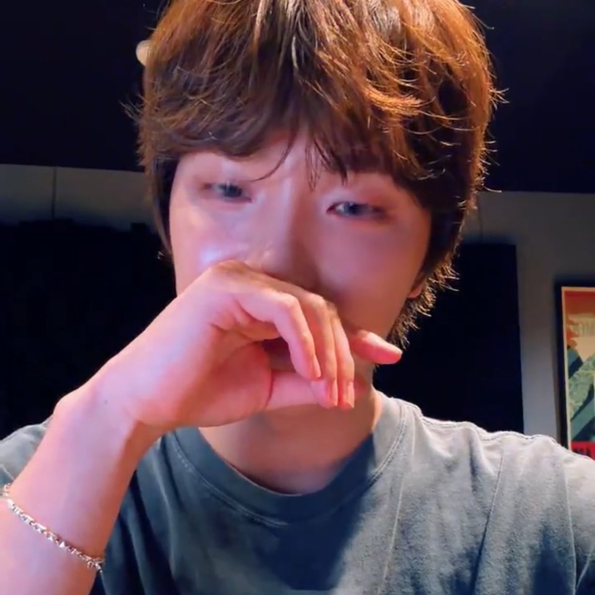 0211hours's tweet photo. dino being so excited and happy to show us a snippet of his song till the point where his hands shake 😭 https://t.co/lJGwVg7XDx