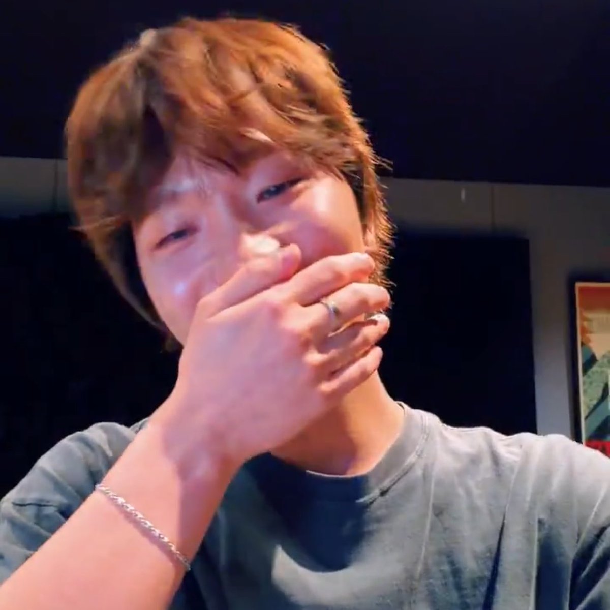 0211hours's tweet photo. dino being so excited and happy to show us a snippet of his song till the point where his hands shake 😭 https://t.co/lJGwVg7XDx
