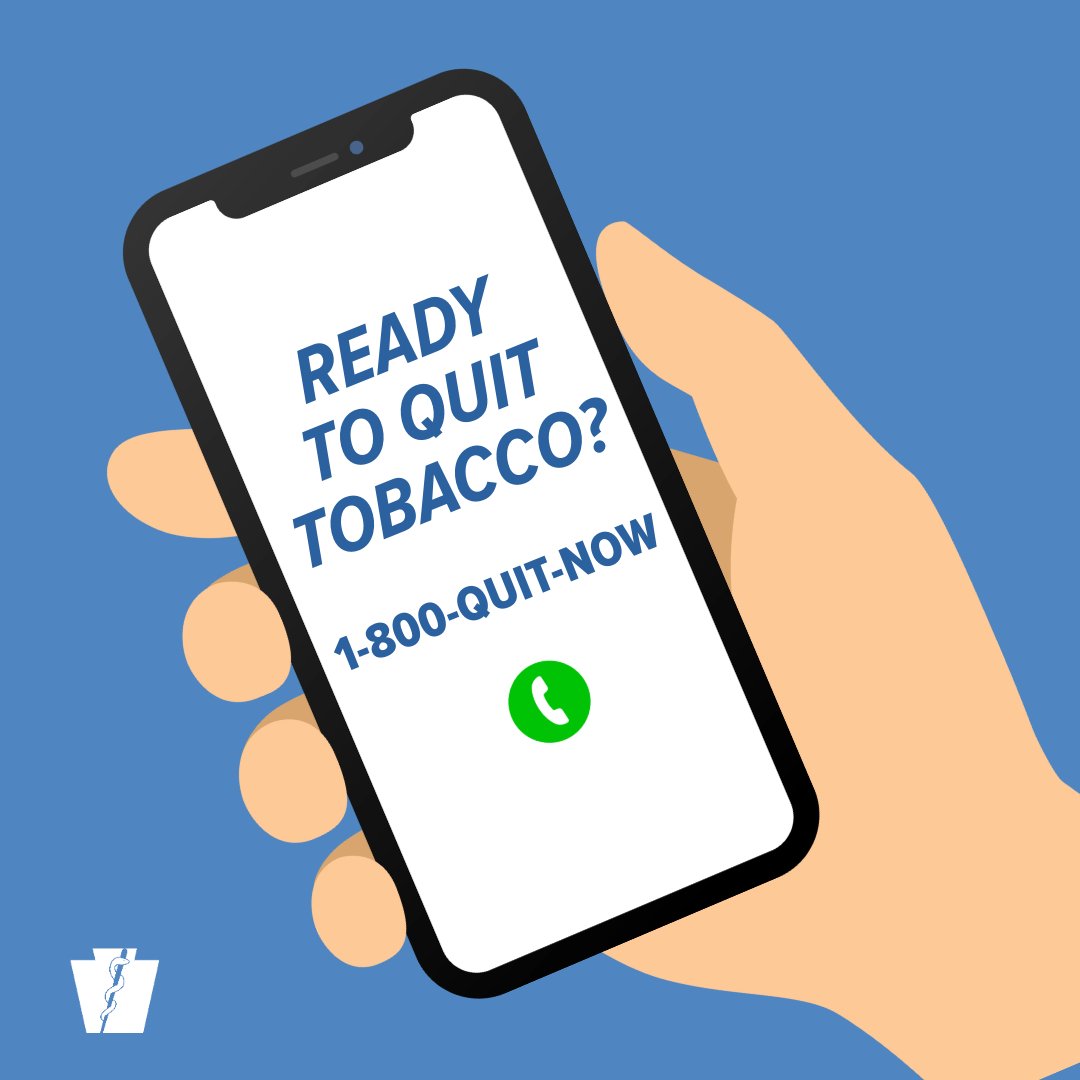 Tobacco in any form is harmful and linked to many cancers. If you use  tobacco, it's never too late to quit—and free help is available now at  1‑800‑QUIT‑NOW. #WorldNoTobaccoDay