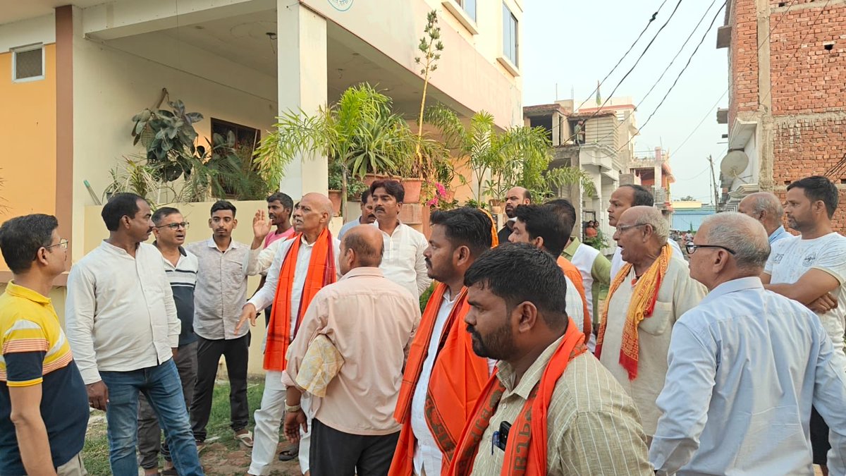 bjpmpsingh's tweet photo. पिपराइच विधानसभा क्षेत्र की ग्रामसभा जंगल धूसर स्थित न्यू कॉलोनी, हैदरगंज रोड पर पूर्वांचल विकास निधि वर्ष 2025-26 के अंतर्गत स्वीकृत ₹14.23 लाख की लागत से निर्मित 180 मीटर लंबी सी.सी. सड़क का लोकार्पण किया।

@myogiadityanath https://t.co/A9nCFlr2OW