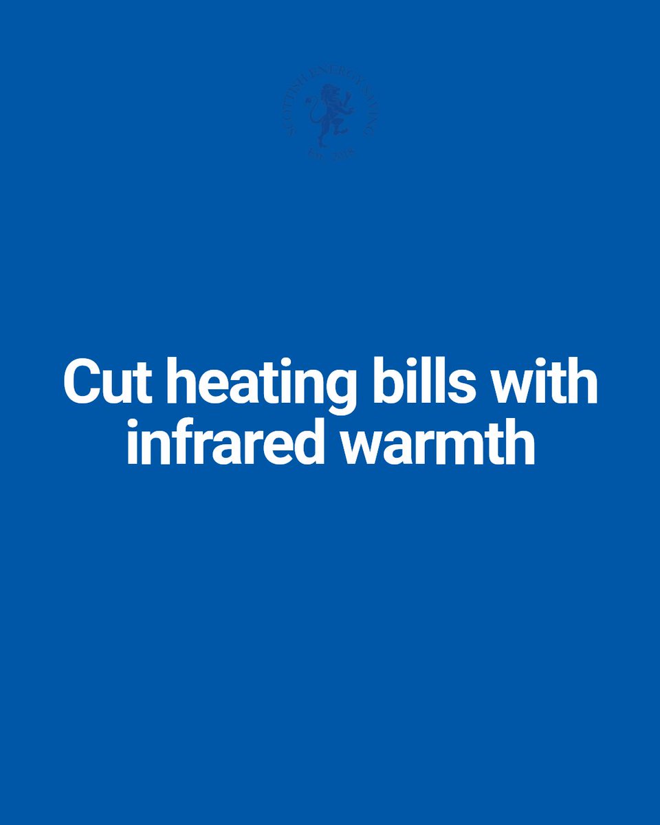 ScotlandEnergy's tweet photo. Which homes suit infrared heating best? Scottish homes with high ceilings or poor insulation can get faster, focused warmth and lower bills. Check your home's features before choosing.

https://t.co/zZsTa5bnnC #scottishenergysaving #ScotlandGoesSolar https://t.co/HpdueT4J20
