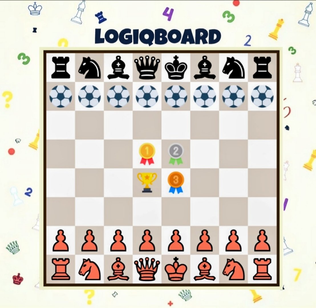 logiqBoard's tweet photo. Here's to the football celebrations happening around the world! 
 😉⚽️🎉
#football #chess https://t.co/wJlnQNMORa