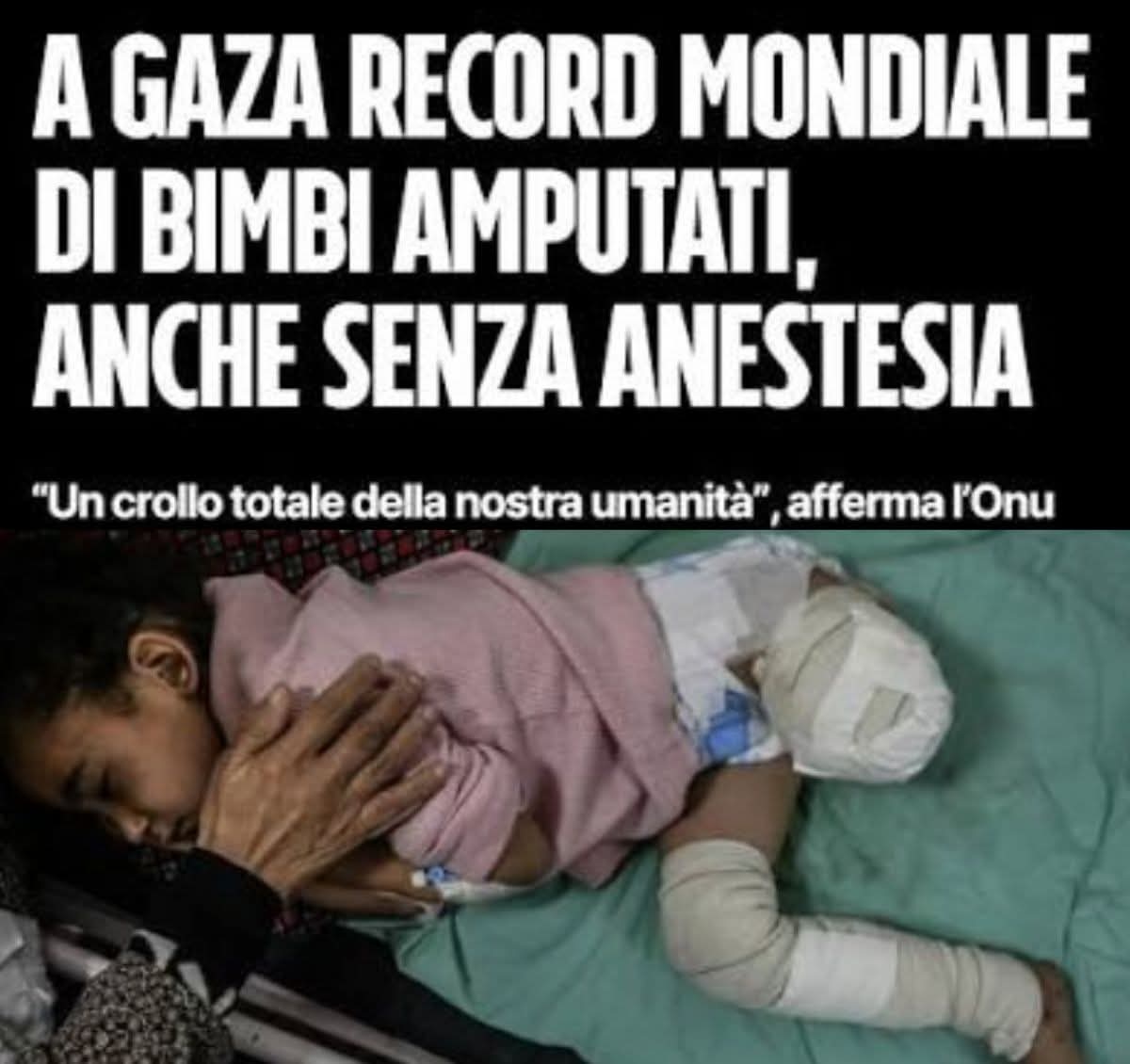 Michela67901712's tweet photo. Meritiamo l'estinzione. https://t.co/cnBNlufgPr