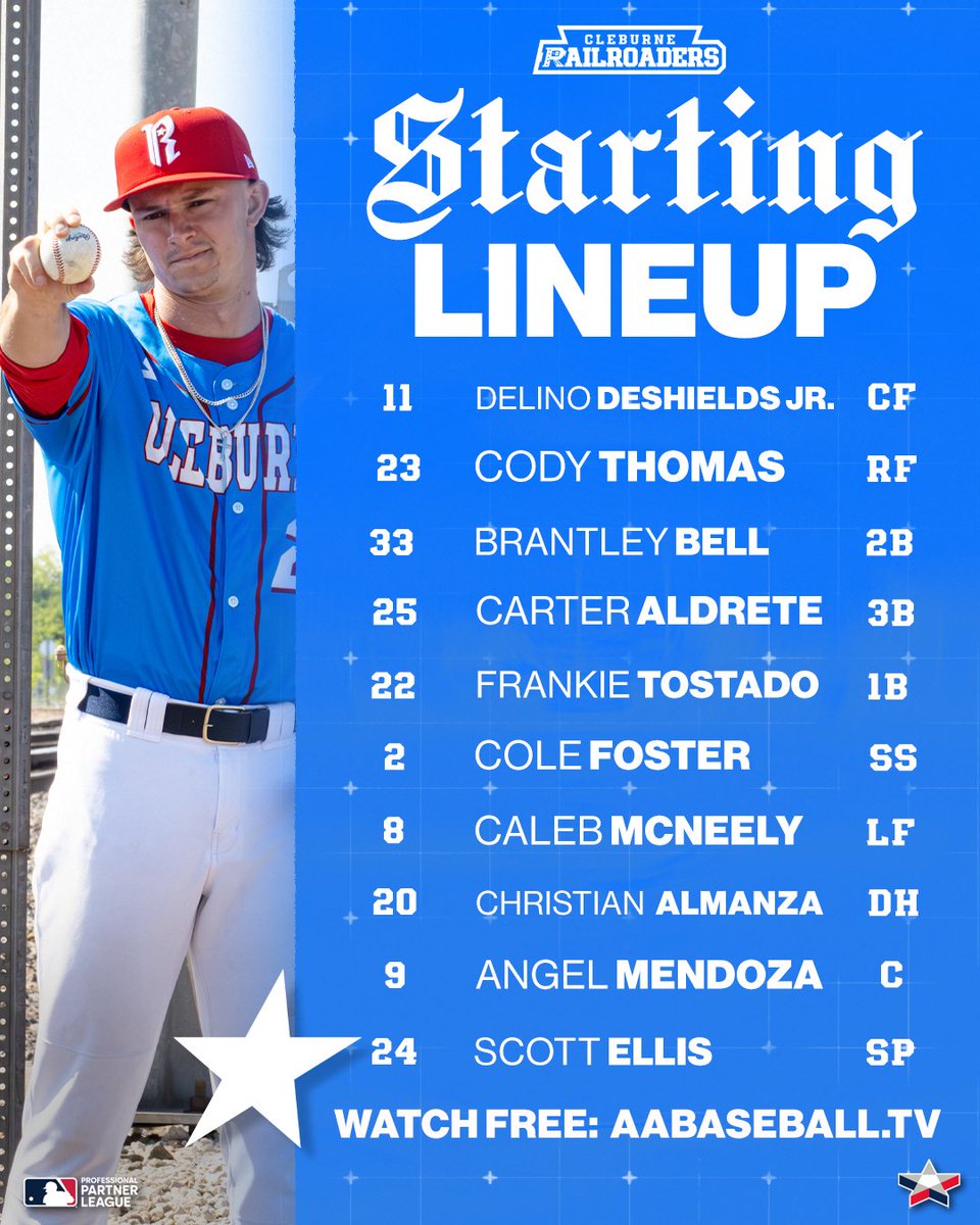 Cleburne Railroaders tweet media