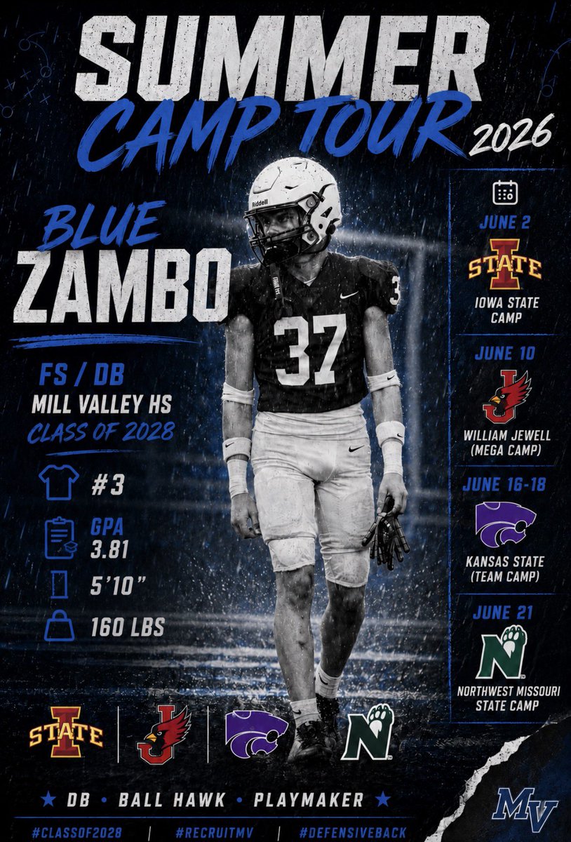 BlueZambo3's tweet photo. 2026 Camp schedule, Excited to work! https://t.co/rGDmvIx71Z