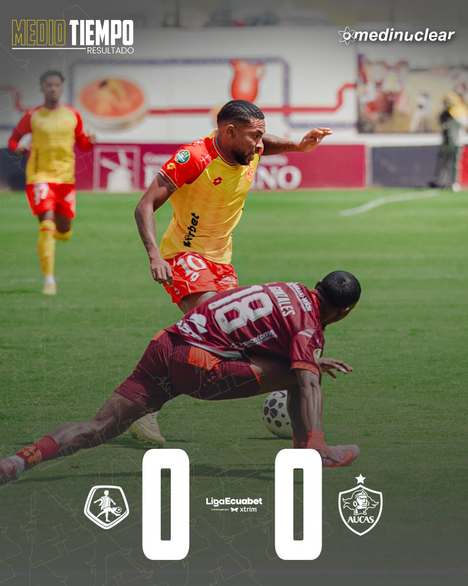 Aucas45's tweet photo. ⏱️ 45+ 4'.
Termina el primer tiempo.

⏱️ 8' PT.
Tarjeta amarilla.
#16. Gustavino 

#LigaEcuabetConectadaPorXtrim
#Creer https://t.co/XsH6YfPwfF