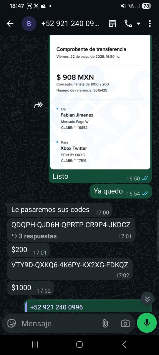 FabisCamacho9's tweet photo. Si quieren comprar game pass ,juegos y saldo de xbox mis amigos de @BoostGame_  son los buenos 
Servicio seguro 👍 los recomiendo https://t.co/LW7GL6x73A