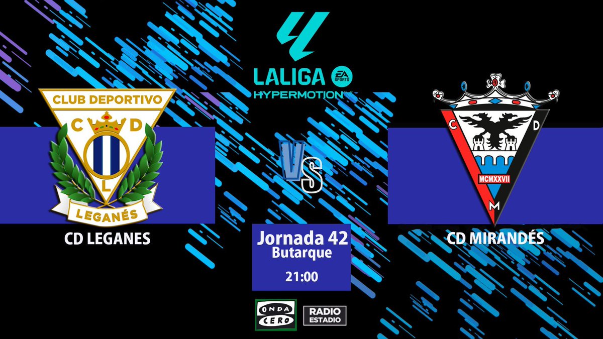Radioestadio's tweet photo. 🏟️ Arranca el Leganés - Mirandés

🎙️ Narrador: @HugoCondesM 

🎤 Inalámbrico: @afernan9

🗣️ Profes: @davidtimon_, @CarlosCanoFrias y Juan Andújar Oliver

🔽 Vive el #LeganésMirandés en #Radioestadio

📻 https://t.co/mNcWDqSnwm

@CDLeganes | @LaLiga2 | @CDMirandes https://t.co/o8qYXsz2rq