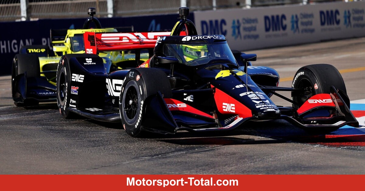 MST_USRacing's tweet photo. IndyCar Detroit 2026: DNF für Mick Schumacher nach Riesenchance #IndyCar #DetroitGP !B https://t.co/ya4aU2rTU5 https://t.co/5BBiHLI6GD