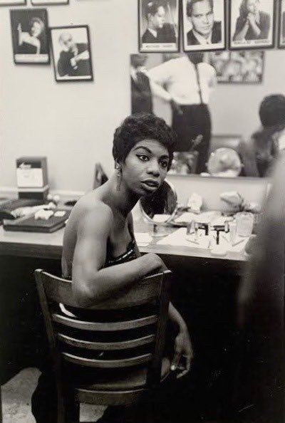 mikgerri's tweet photo. Nina Simone Town Hall, N.Y.C. 1959
photo: Herb Snitzer https://t.co/nA28N4fELS