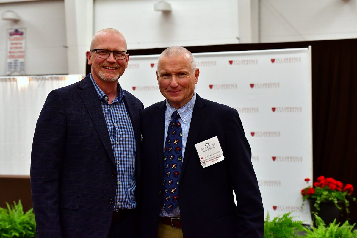 SkatingSaints's tweet photo. Congratulations to former Skating Saint Head Coach Joe Marsh and our longtime Sports Information Director Wally Johnson, who were inducted into the @SLUsaints Hall of Fame!

Two of the best to ever do it!

#herewegoSAINTS https://t.co/VBpp3e7MYm