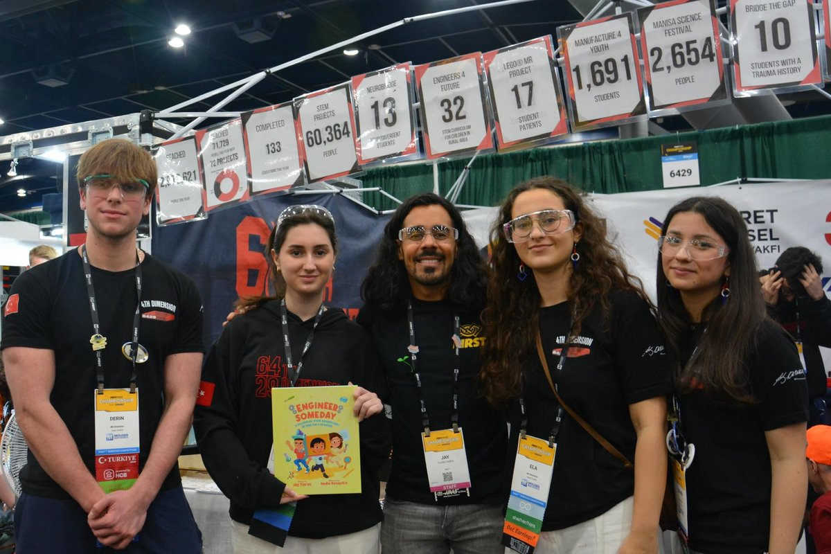 FRC4thDimension's tweet photo. FIRST®️ Championship’te üçüncü günümüzden kareler! ❤️🖤

.

Photos from our third day at the FIRST®️ Championship! ❤️🖤 https://t.co/NThzVoTUZD