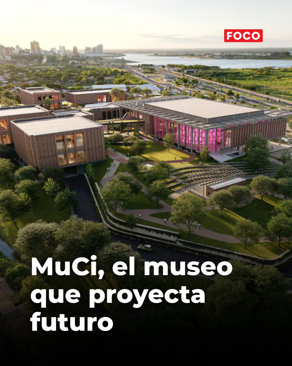 RevistaFocoPy's tweet photo. #tendencia 🔬🪐
La futura sede del MuCi comienza a transformar el paisaje de la bahía de Asunción y deja ver la magnitud de un complejo que buscará posicionar al país como un nuevo referente regional en divulgación científica y experiencias inmersivas.

🔗 https://t.co/FVNQGJuXTh https://t.co/zTS1QgOjKT