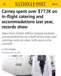 MBunny777's tweet photo. @MarkJCarney 🖕@markjcarney shove your Canada Strong pass sideways. Regular 🇨🇦s can't afford a shitty road trip, but you're extravagantly spending our tax dollars to feast like a fucking King.
Let the peasants eat gas station sandwiches while you suck off the taxpayer tit. #CarneyOUT https://t.co/ZDMB6kgmuX