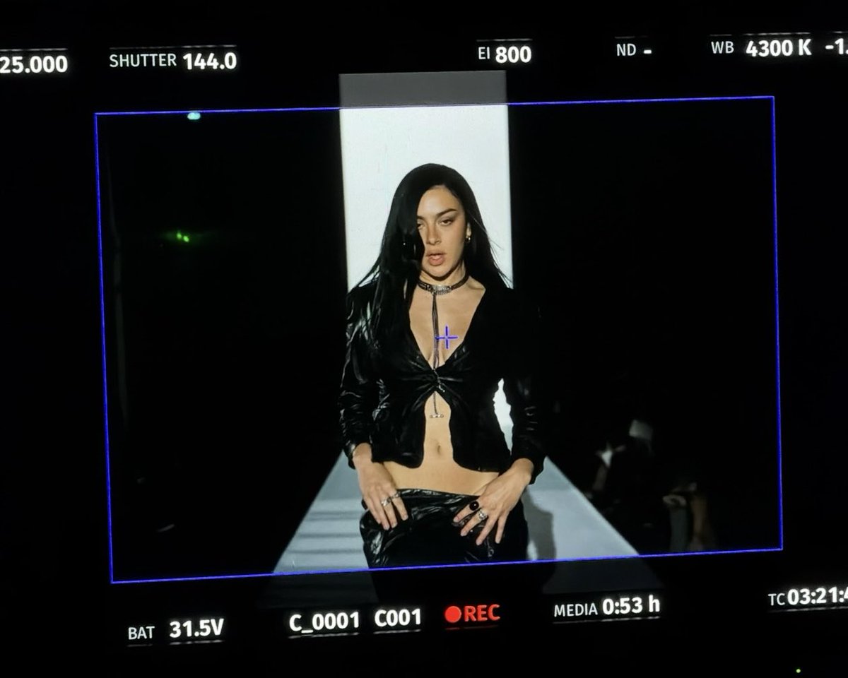 charli_xcx's tweet photo. the making of SS26 <33333 

https://t.co/9lNIyxqIHn https://t.co/tMM2K0UX83