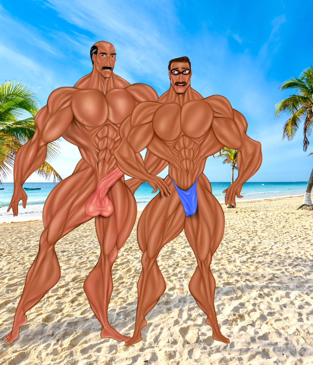 BushwickBen's tweet photo. FBI agent sent to investigate the disappearances of bodybuilders in Mexico gets captured himself. #guro #r18g #muscleguro #bodybuilderguro https://t.co/KPSWv1Ia7S