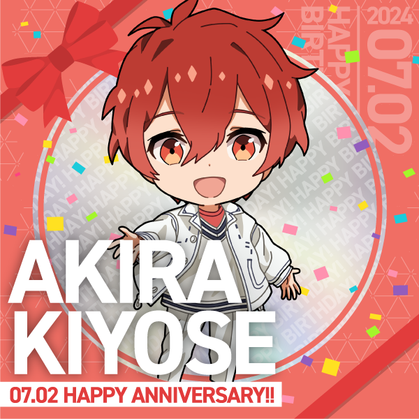 uniteup_dates's tweet photo. BIRTHDAY NOTICE ☆★★
July 02 is the birthday of PROTOSTAR's playful shiba inu! Their very own hero—Akira Kiyose! May your voice continue to inspire and save thousands more of people! ❤️🎂 #清瀬明良 #清瀬明良誕生祭2026 https://t.co/egg7AQ88Xj