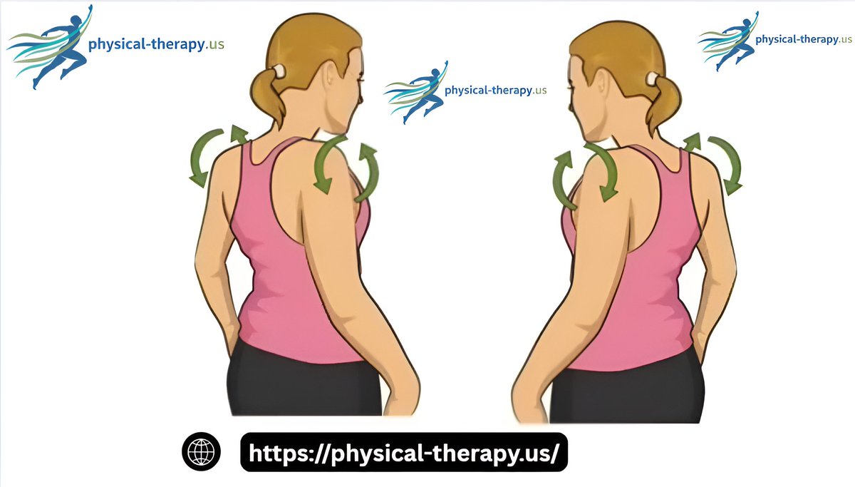 PhysicalU23006's tweet photo. Shoulder Rolls Exercise is a simple warm-up and mobility exercise that helps reduce stiffness and tension in the shoulders and upper back.
https://t.co/wBHLSGEqsa https://t.co/DiSMTGkItD